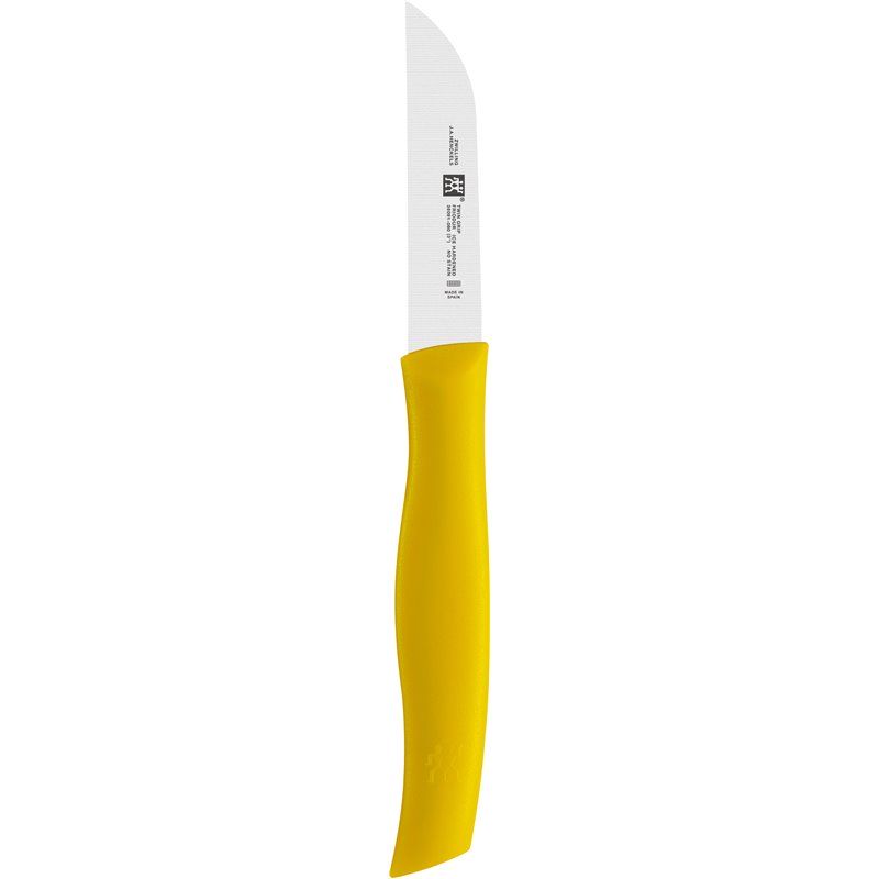 Nóż do obierania warzyw Zwilling Twin Grip - 8 cm, żółty