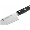 Kompaktowy nóż szefa kuchni z ząbkowanym ostrzem Zwilling Gourmet - 14 cm
