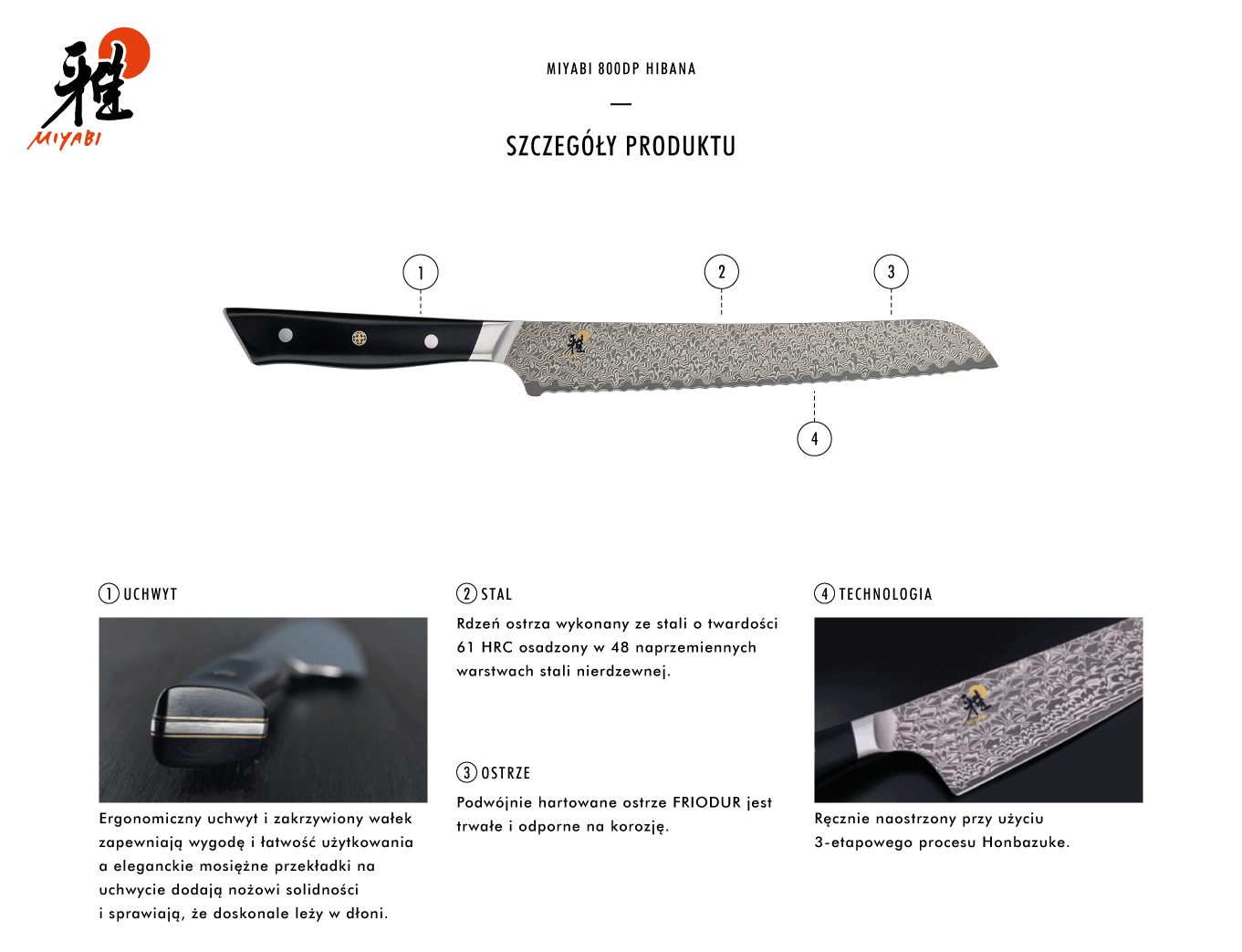 Dlaczego warto kupić nóż do pieczywa Miyabi 800DP?