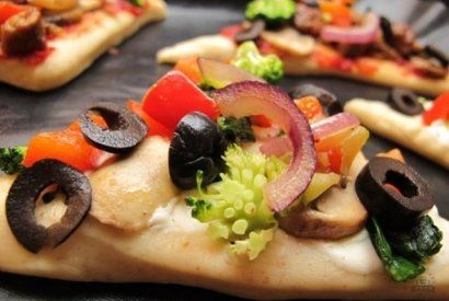 Mini pizza wegetariańska